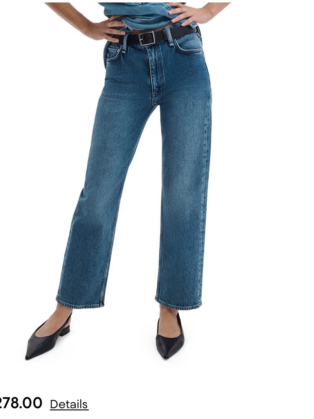 rag & bone Hattie mid rise ankle length Jean